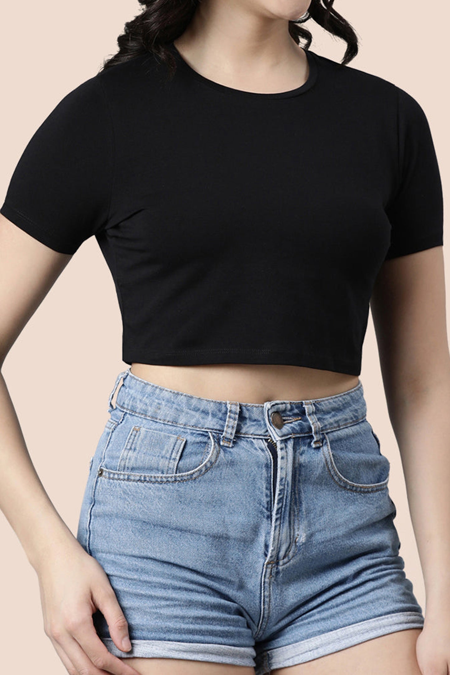 Crop Top - Black