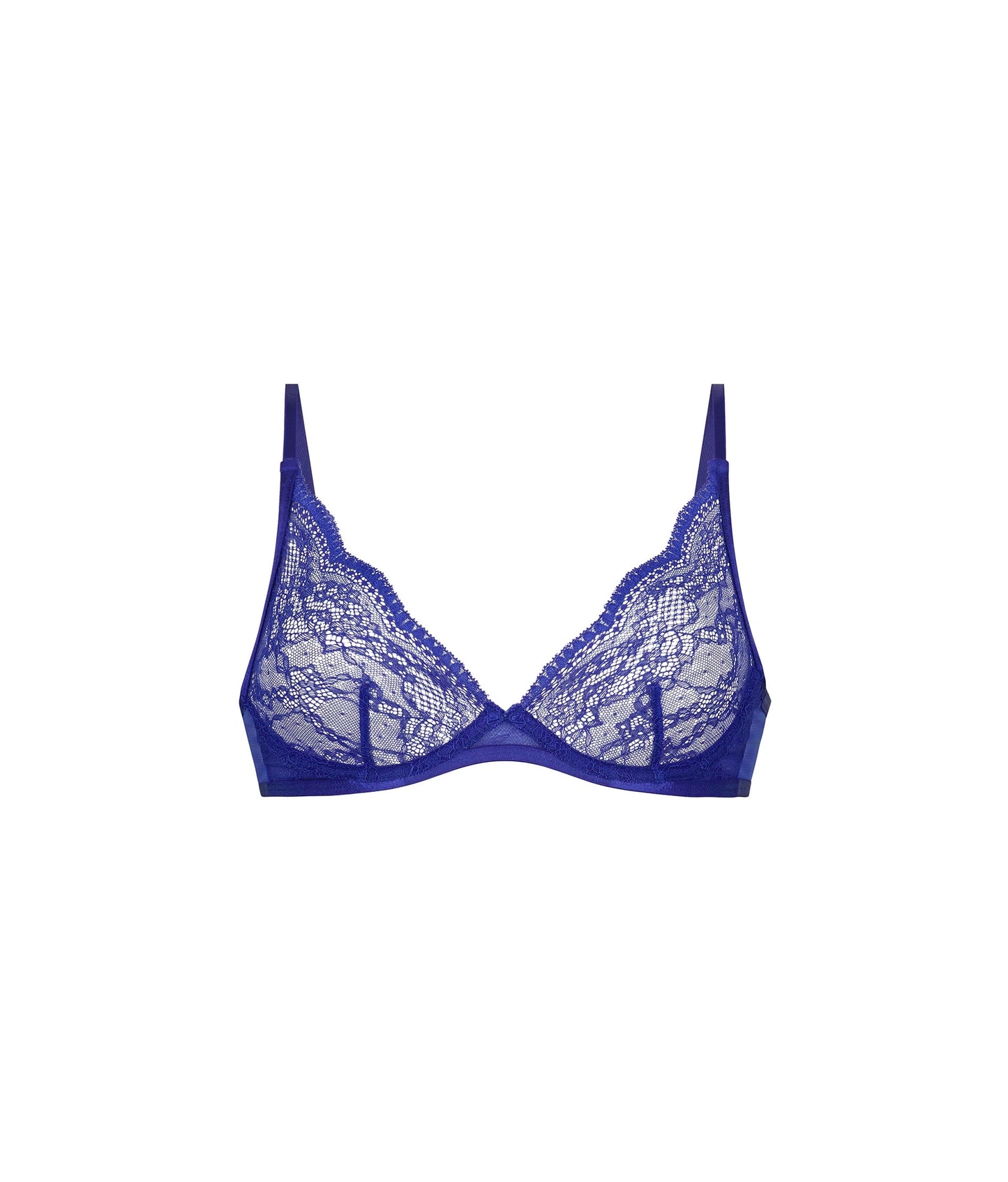 Isabelle Non Padded Underwired Bra - Blue