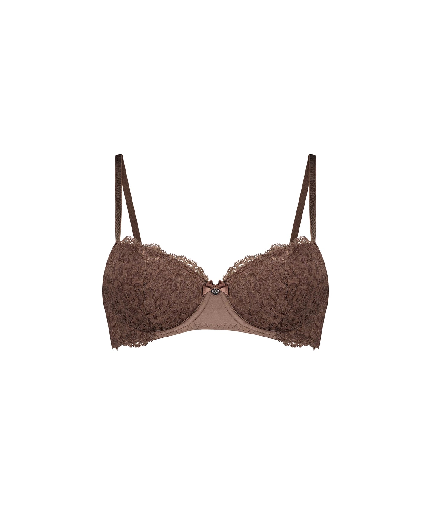 Padded Underwired Bra Bronze