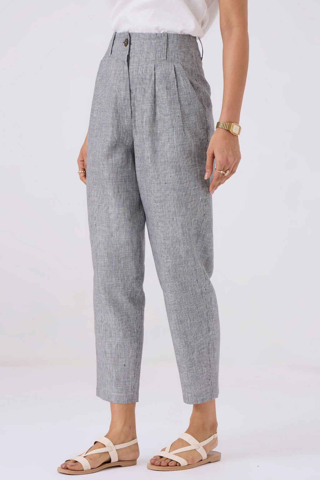 Stylish Grey Linen Pants from Dirtylabels for a Casual Look, perfect to buy linen pants India