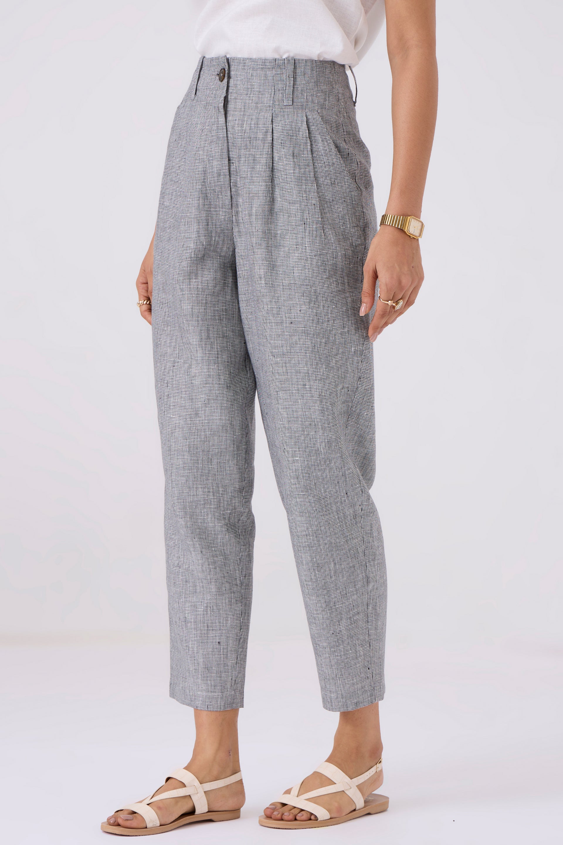 Stylish Grey Linen Pants from Dirtylabels for a Casual Look, perfect to buy linen pants India