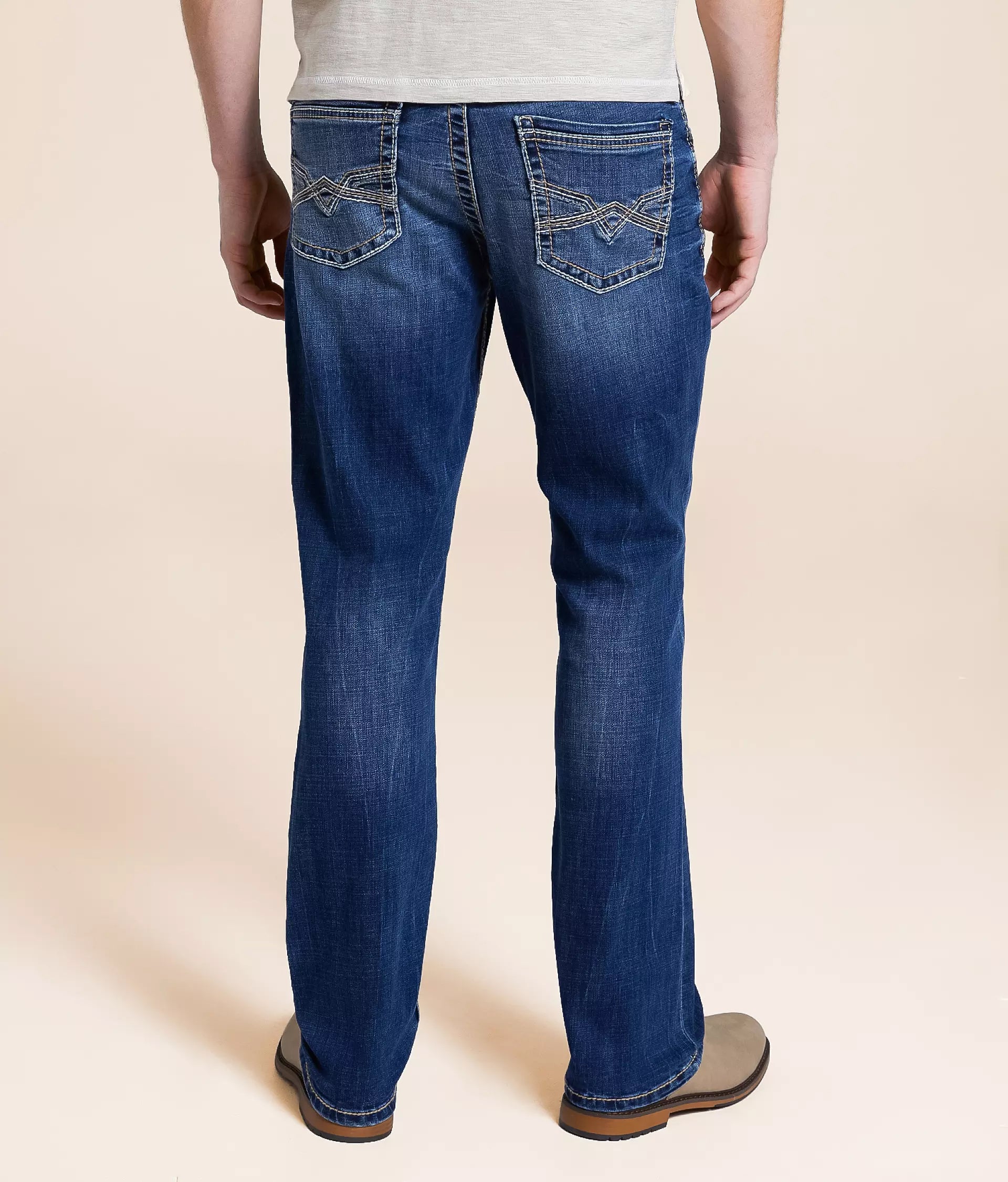 Men's straight stretch jeans from Dirty Labels, perfect fit for comfort and style, buy straight stretch jeans online