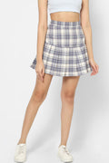A stylish checked skirt from Dirtylabels, perfect for casual outings. Buy checked skirts online.