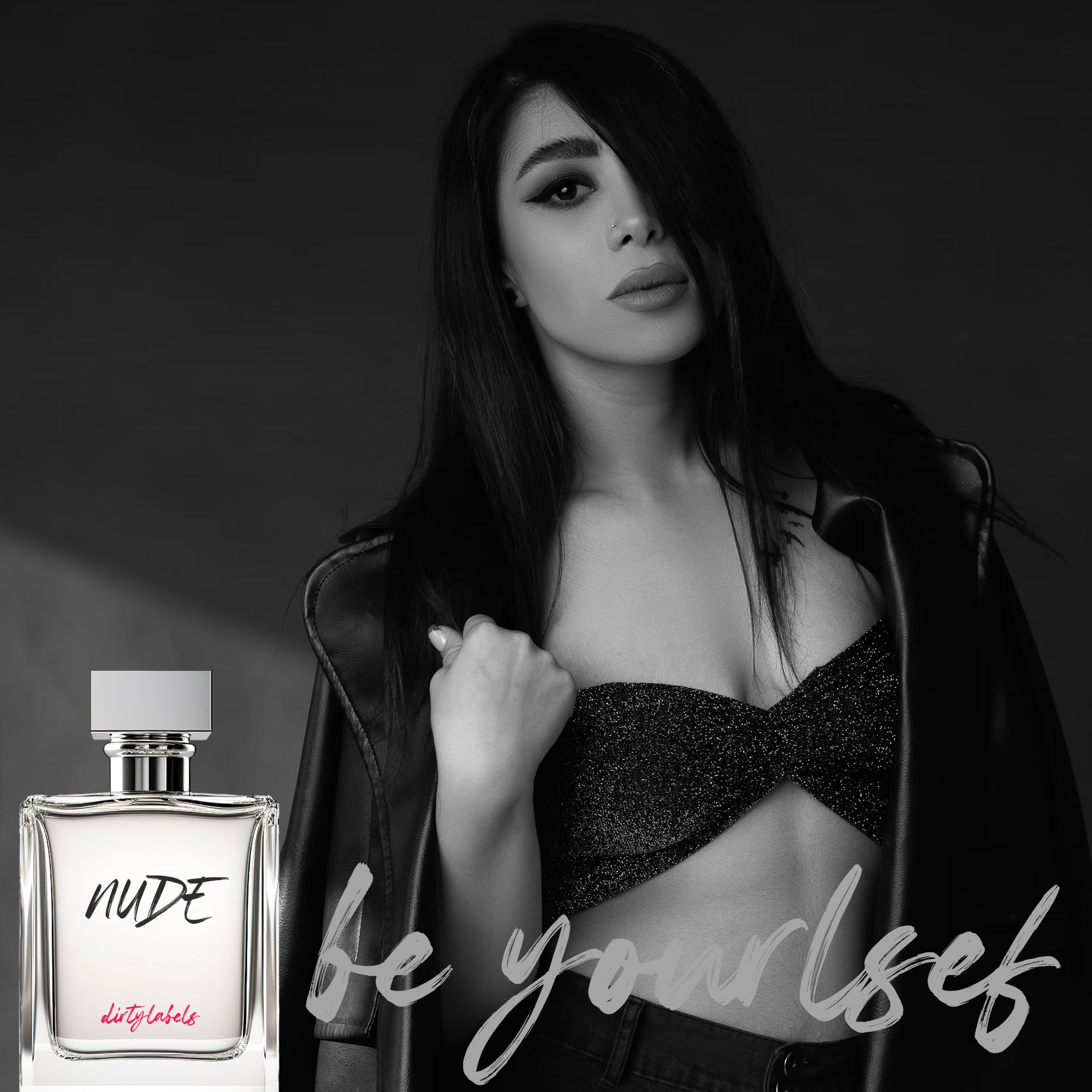 Dirtylabels Nude Perfume Bottle with Elegant Design for the best nude perfume online