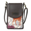 Stylish Fatfatiya fashionable phone purse with a unique animal print and adjustable strap