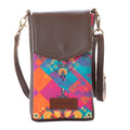 Fatfatiya floral mobile sling bag with vibrant patterns and adjustable strap for stylish convenience