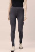 Comfortable grey cotton churidar leggings perfect for casual wear and stylish outfits